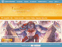 Tablet Screenshot of leslegendaires-lesite.com